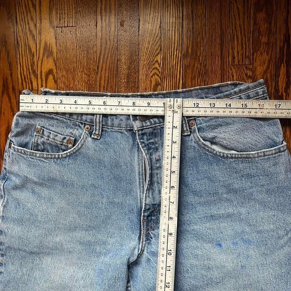 Levi's 533 straight leg blue jeans - Picture 2 of 6